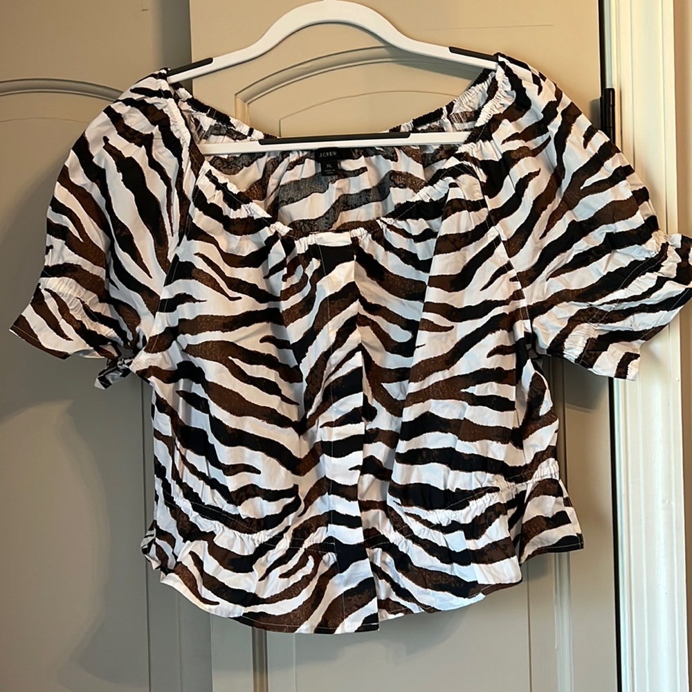 J. Crew cotton top